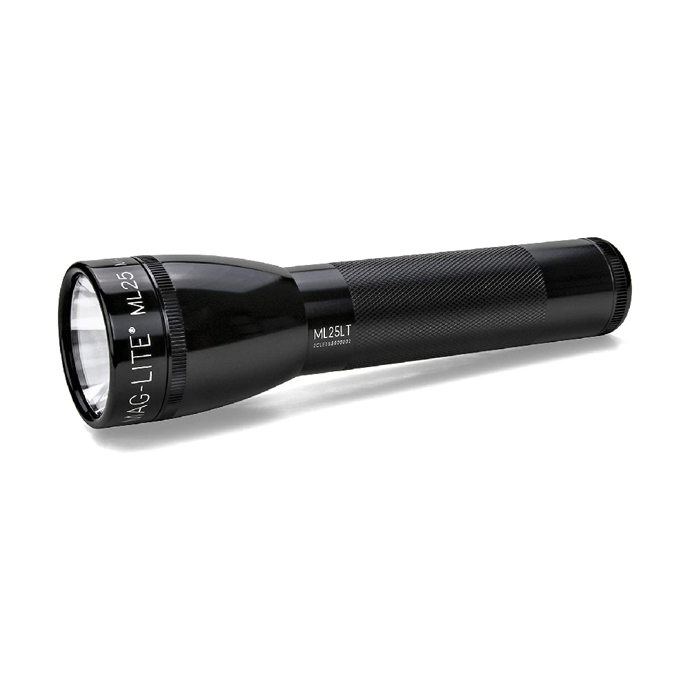 Maglite ML25LT LED 2-Cell C Flashlight, Black