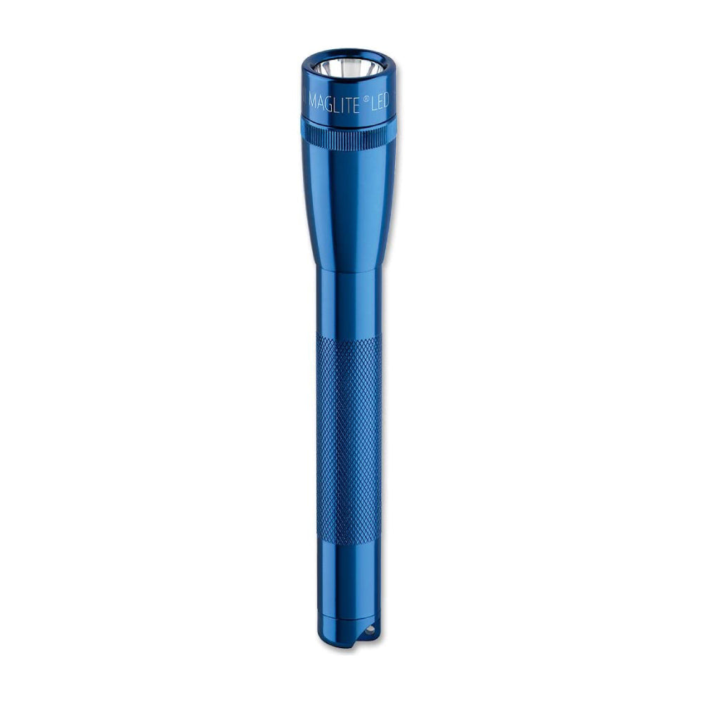 MagLite SP2P11H LED 2 Cell AA PRO Flashlight with Batteries and Holster Sleeve, Blue
